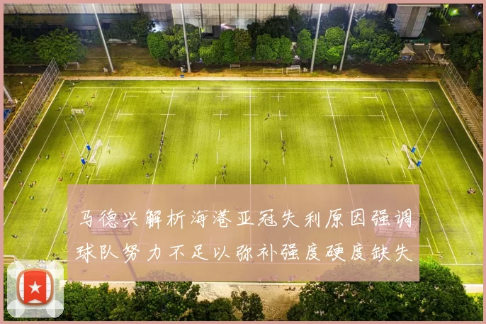 马德兴解析海港亚冠失利原因强调球队努力不足以弥补强度硬度缺失
